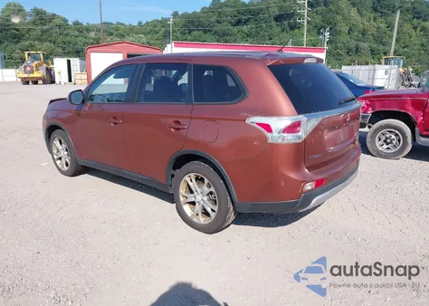 2015 Mitsubishi Outlander Se from USA, damaged, VIN JA4AZ3A32FZ006854